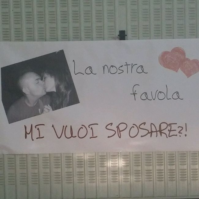 Come è stata la vostra proposta di matrimonio?? - 1