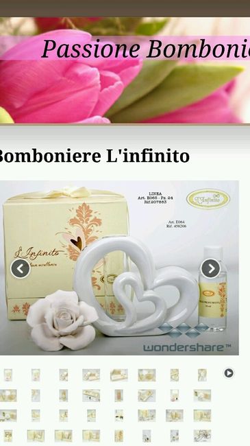Bomboniere "l'infinito" cosa ne pensate?  - 1