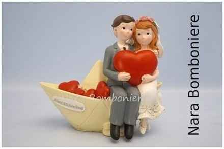 Cake topper Barchetta