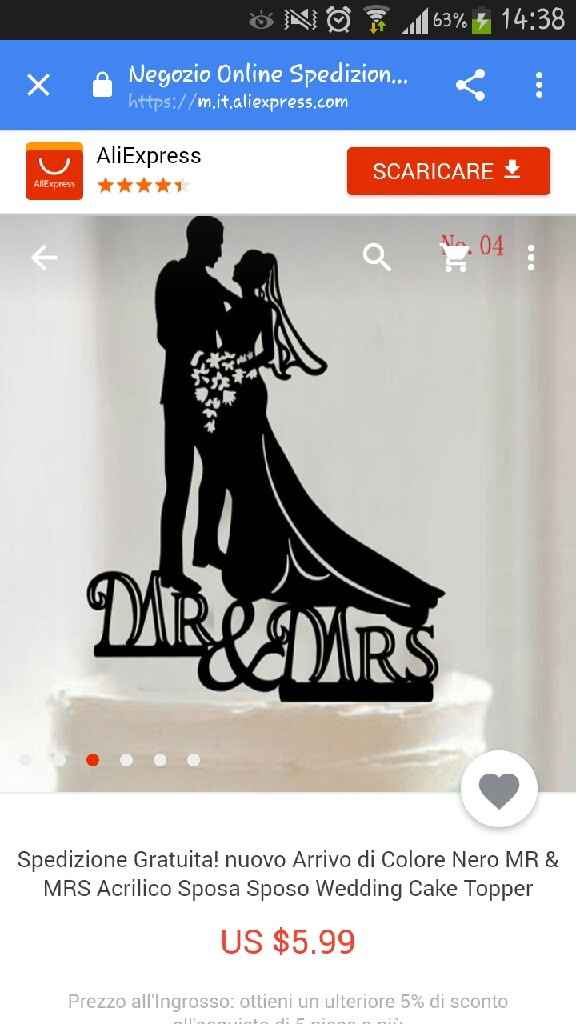 Cake topper - 3
