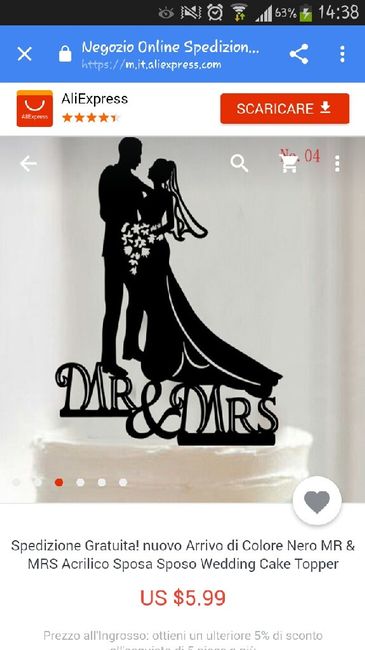 Cake topper - 3