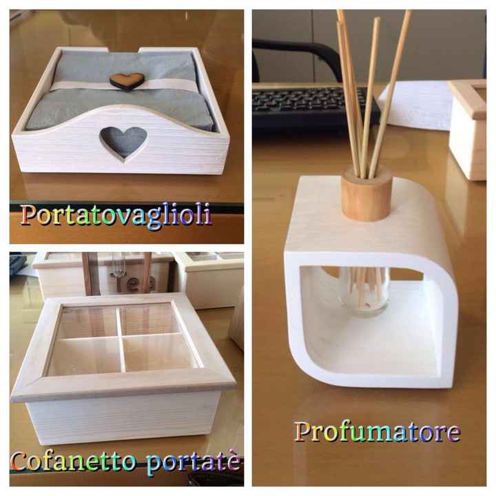 Bomboniera di legno - sondaggio - 1