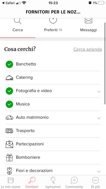 Condividi lo screenshot dei tuoi fornitori 10