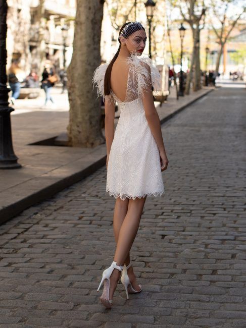 Abito corto Pronovias 2020 - 2