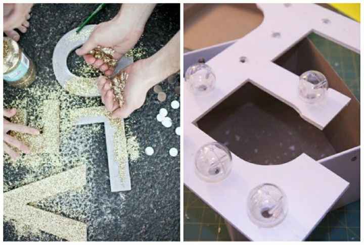 Decorazione lettere 3d - 1