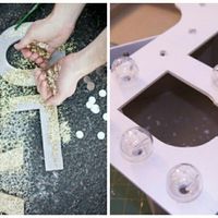 Decorazione lettere 3d - 1