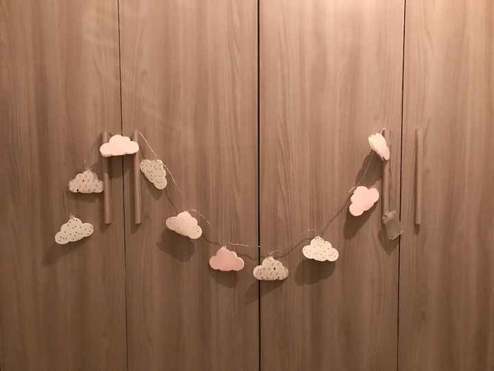 lucine sempre dalla maisons devo appenderle al muro non so ancora dove 