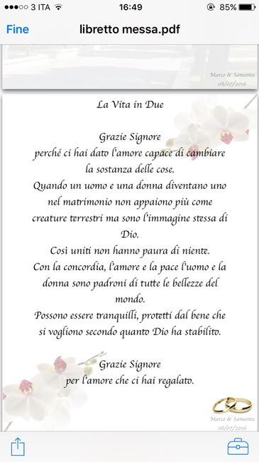 Libretto messa, carattere e citazioni - 1