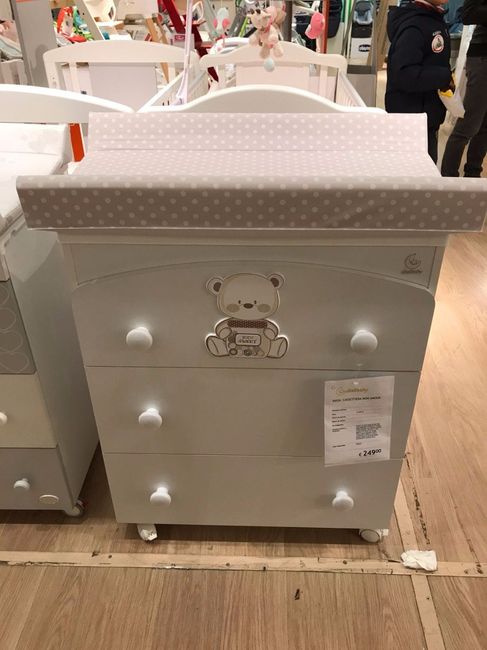 questo è il fasciatoio che è arrivato in negozio andrò nel fine settimana a ritirarlo 