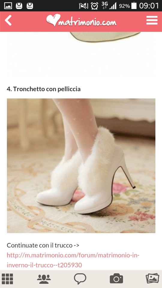 Scarpe per matrimonio invernale... - 1