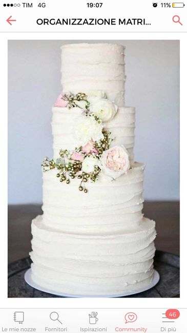 Gusto wedding cake - 1