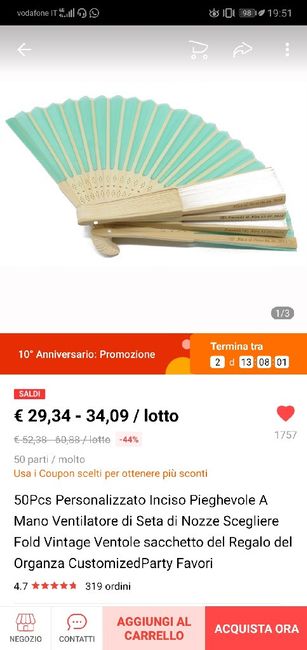 Ventagli personalizzati Aliexpress - 1