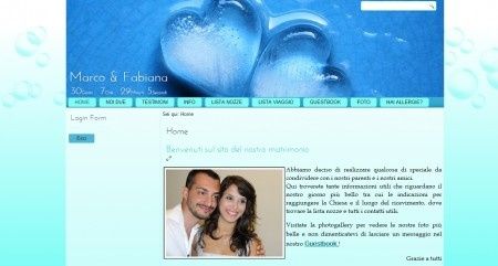 Il sito del mio matrimonio