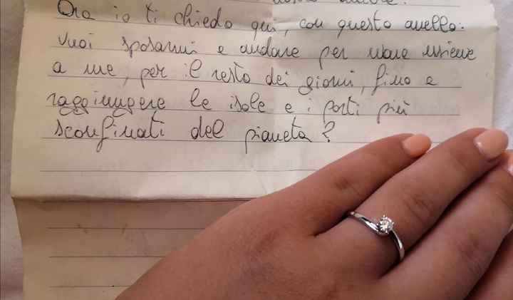 Anello di fidanzamento 💍 - 1