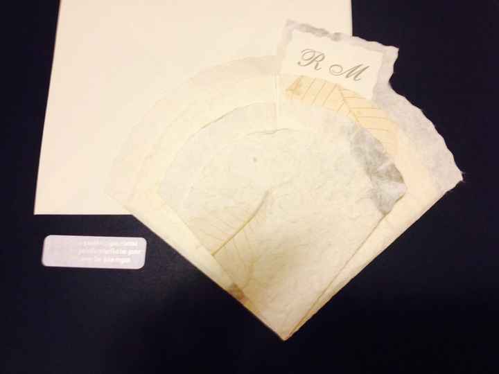 Partecipazioni shabby chic eleganti - 1