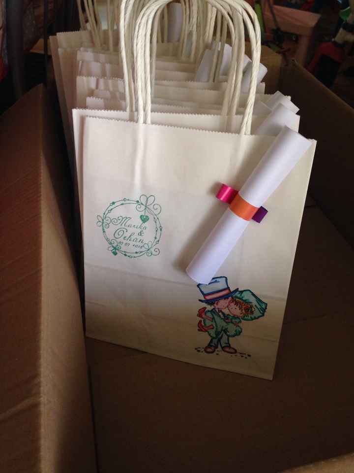 Wedding bag con allegate istruzioni 🤣🤣🤣 - 1