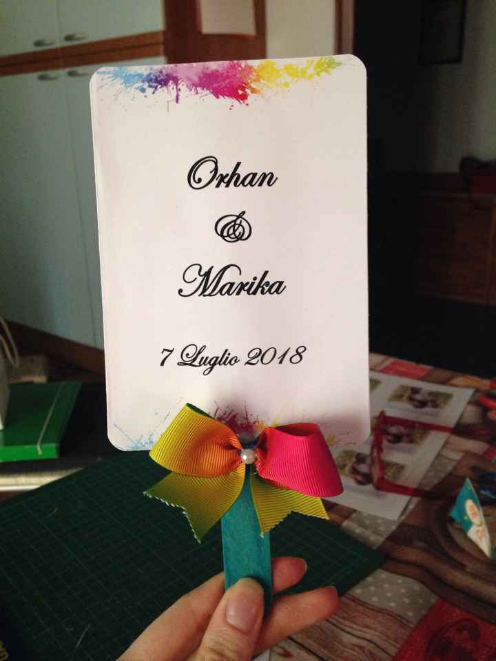  Ventagli/programmi per wedding bag - 1