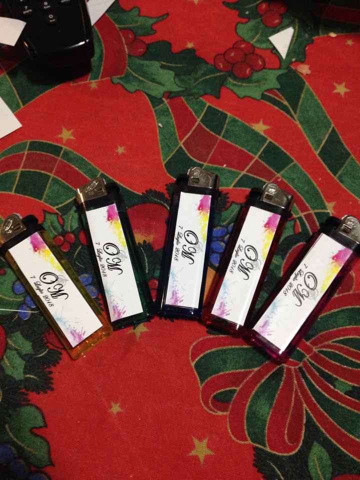  Accendini personalizzati per torta scintillante! - 1