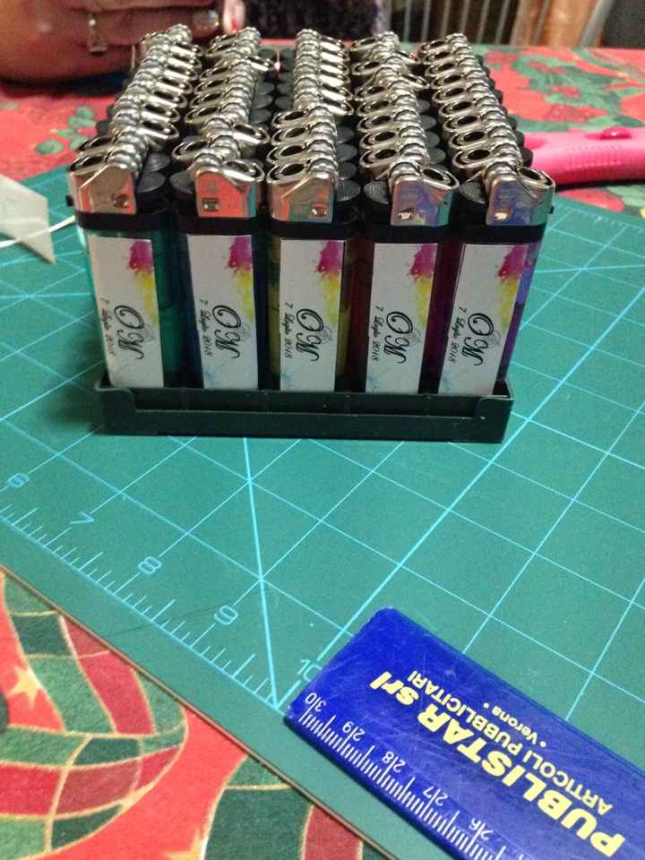  Accendini personalizzati per torta scintillante! - 2