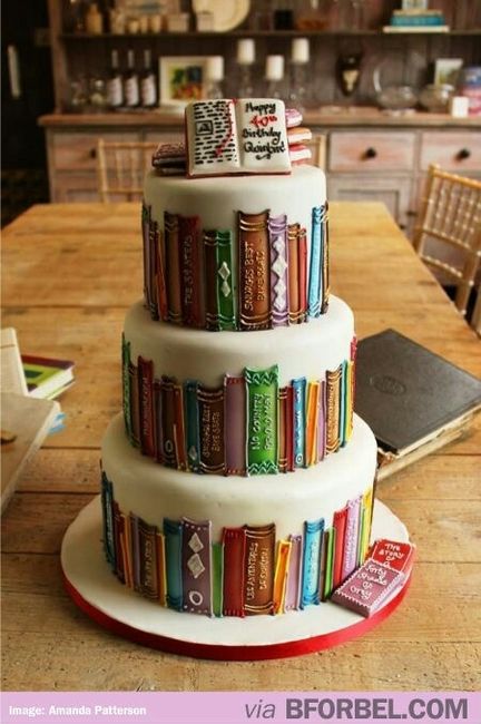 Matrimonio a tema libri - 2