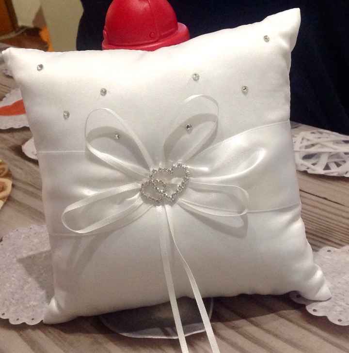 Cuscino portafedi - 1