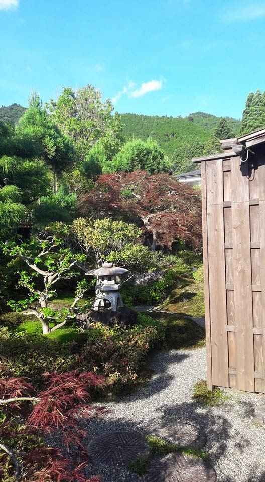 giardino camera fuori Kyoto