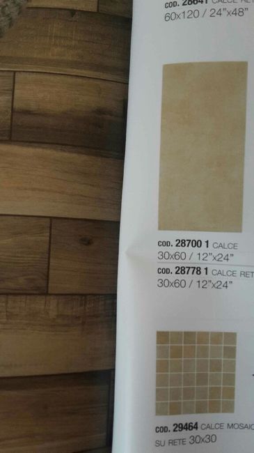Scelta pavimenti e rivestimenti - 1