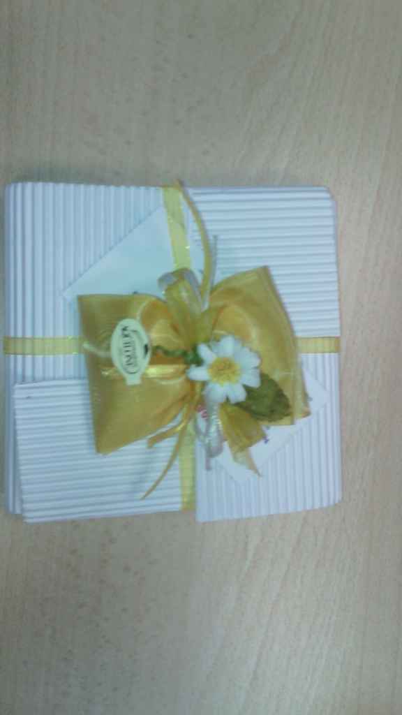 Ed ecco finalmente le nostre bomboniere solidali - 2