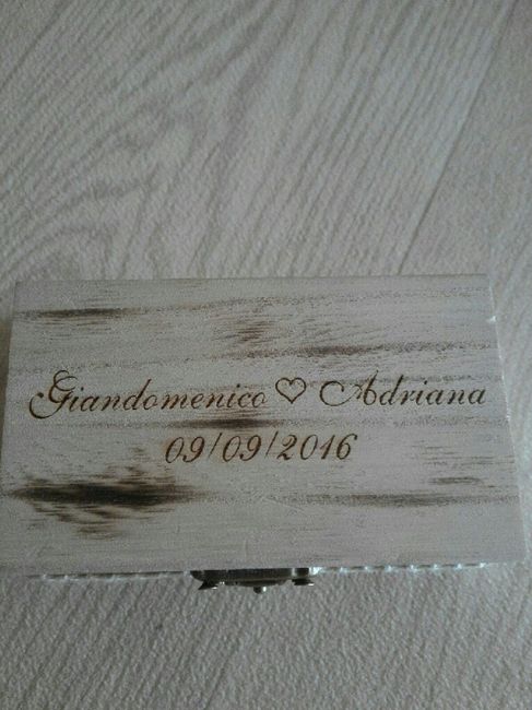 Il mio cofanetto porta fedi - 2