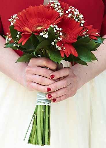 Gerbera come fiore per il mio bouquet da sposa? 2