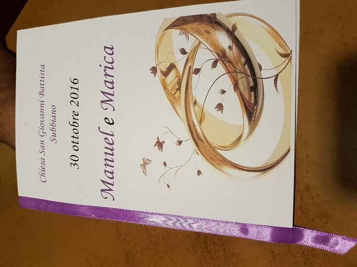 Libretto matrimonio - 2