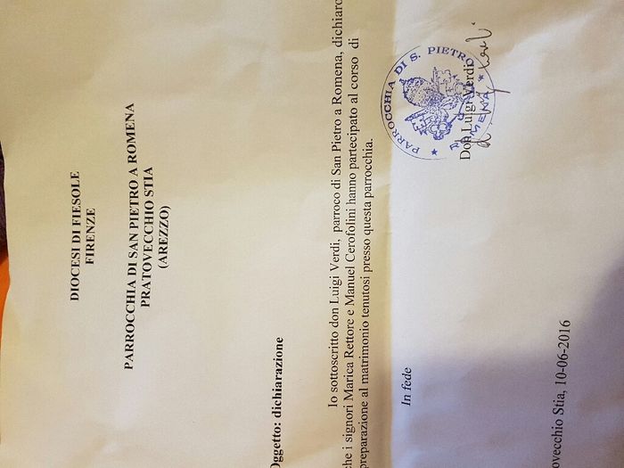 Corso prematrimoniale - 1