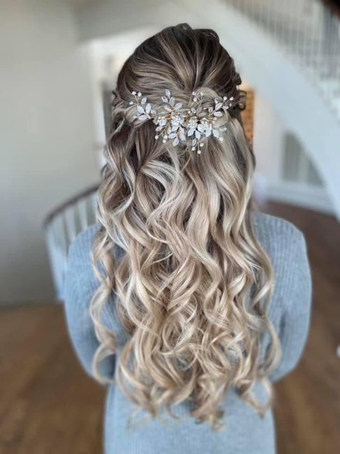 Capelli sciolti matrimonio 4