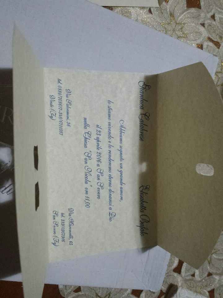 Sono arrivate le partecipazioni - 3