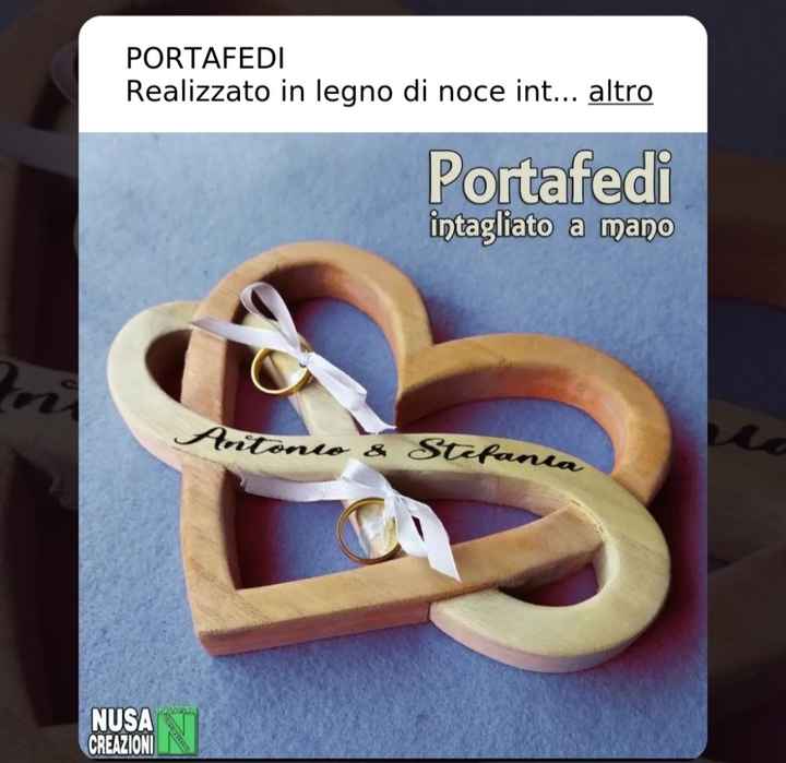 Vi piace questo porta fedi? - 2