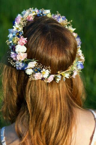 Coroncina fiori capelli 5