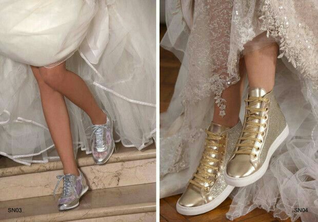 Scarpe sportive sposa 2