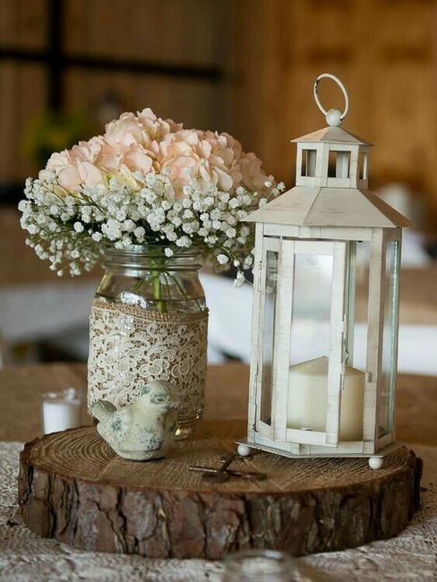 Centrotavola stile shabby - 3