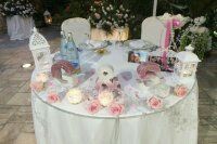 Allestimento tavolo sposi - 1