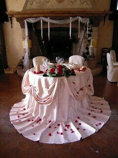 Allestimento tavolo sposi - 2