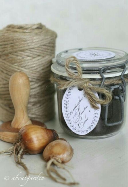 Bomboniera con bulbo di tulipano... help! 6