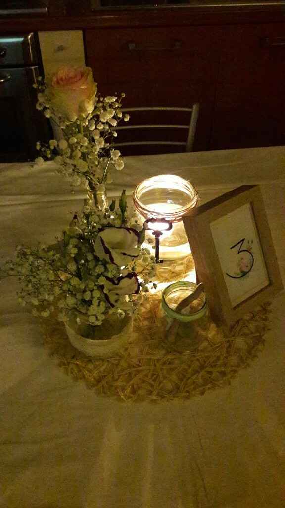 Prima prova centrotavola - 2