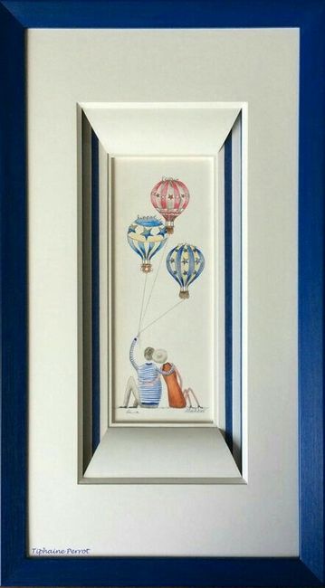 Bomboniera tema arte 4