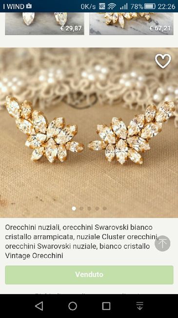 Orecchini ear cuff - 1