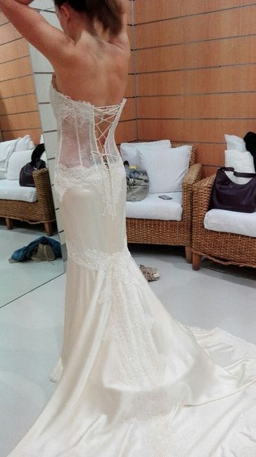 Tutorial lavaggio abito da sposa..in casa! - 2