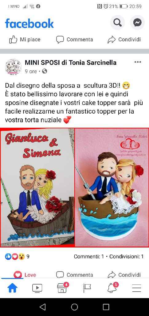 Cake Topper personalizzati - 2