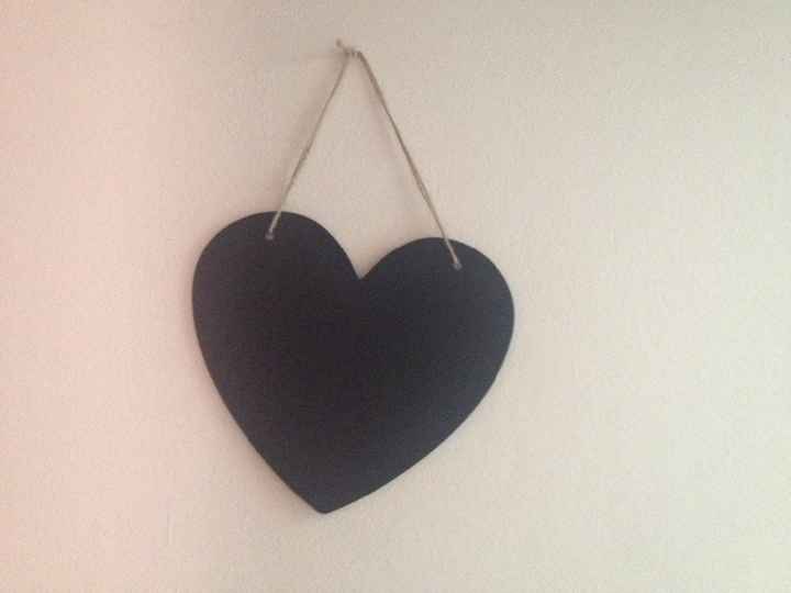 lavagna forma di cuore