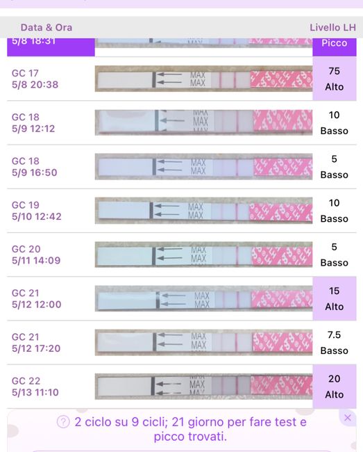 14pm test ovulazione negativo - 2