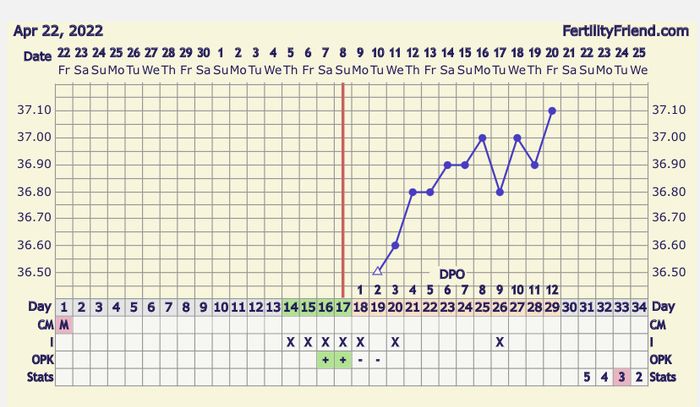 Temperatura basale per ricerca cicogna 🤞🏻 - 1