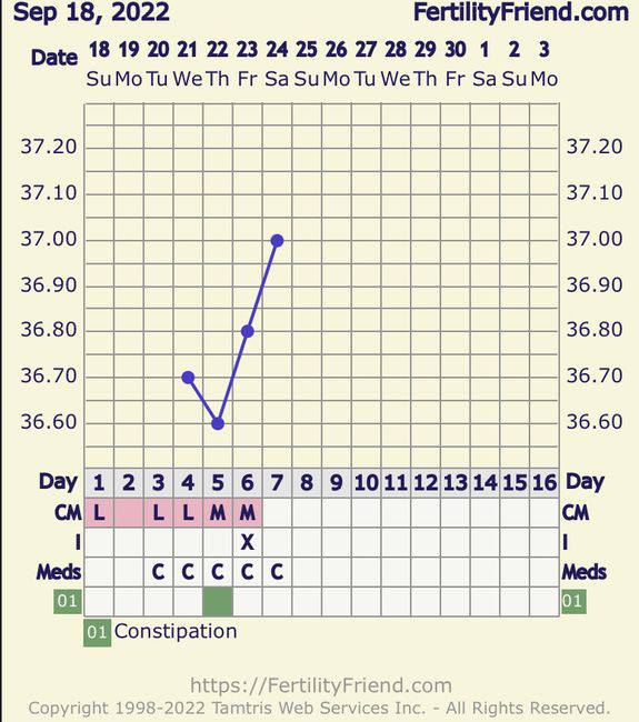Temperatura basale per ricerca cicogna 🤞🏻 4